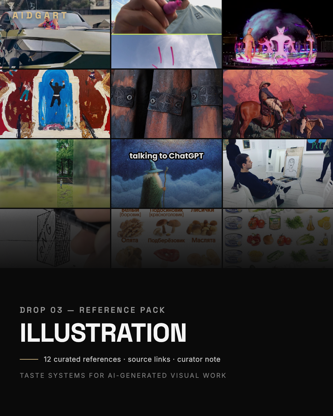 ArtDigital Illustration & Playful Reference Pack — AIDGART cover