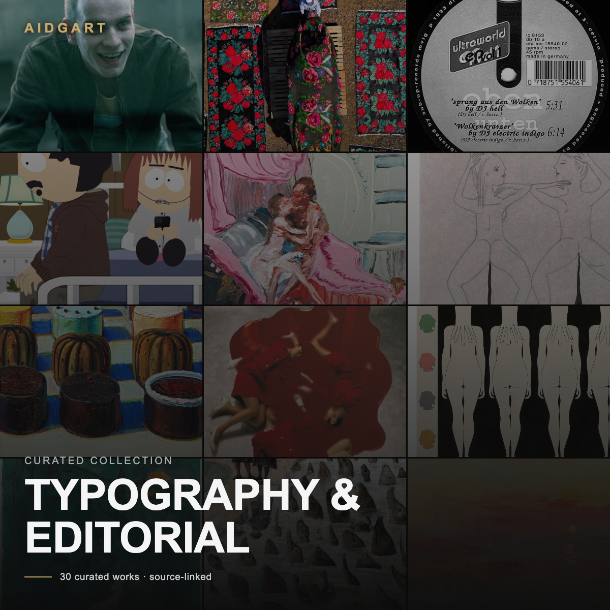 AIDGART Typography & Editorial collection
